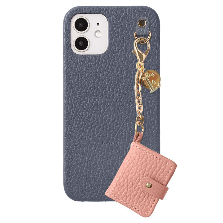 Genuine Leather 32 Colors Italian Shrink Leather Initial Mini Notebook Charm Back Case Xperia Series