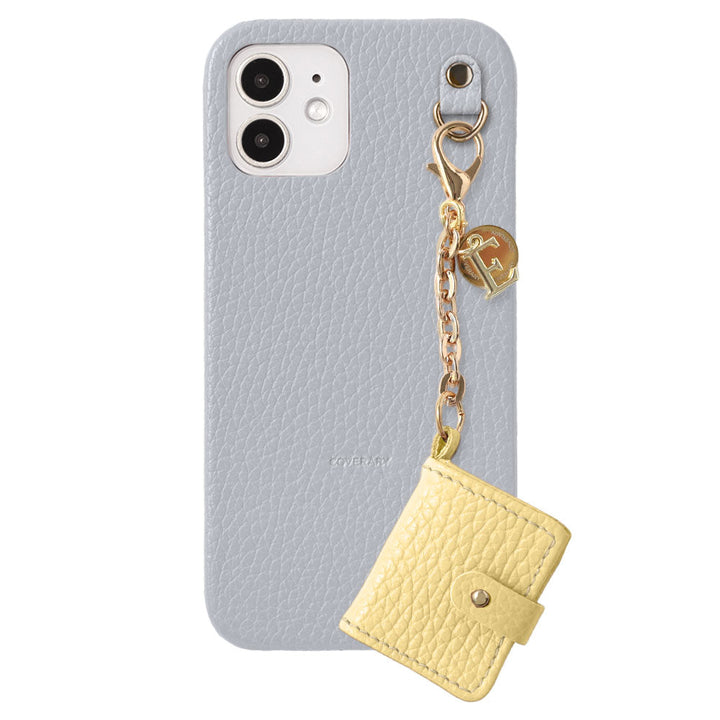 Genuine Leather 32 Colors Italian Shrink Leather Initial Mini Notebook Charm Back Case Xperia Series