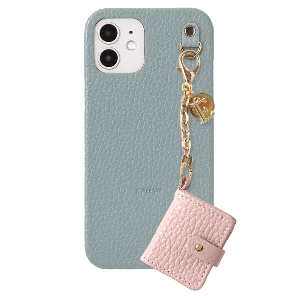 Genuine Leather 32 Colors Italian Shrink Leather Initial Mini Notebook Charm Back Case Xperia Series