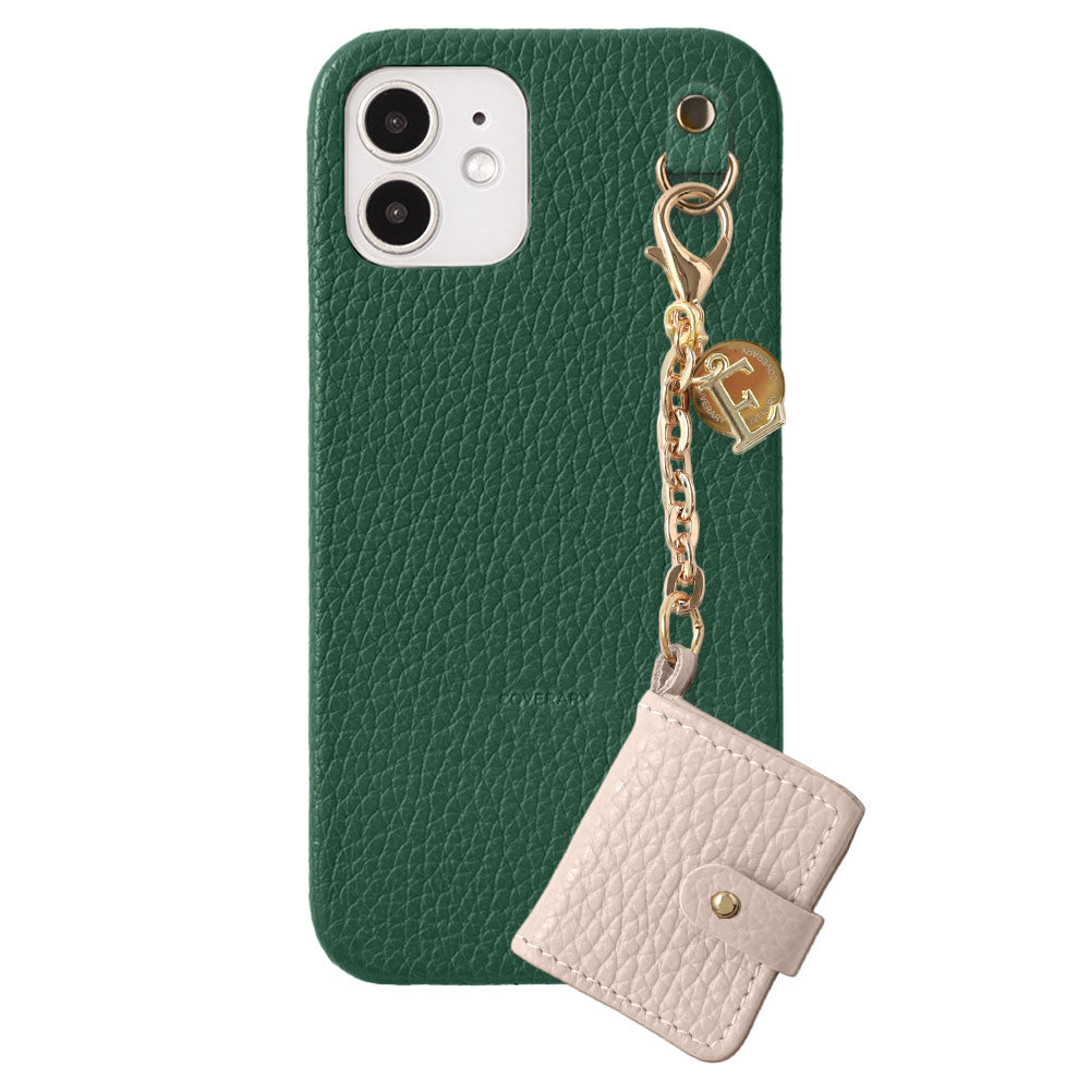 Genuine Leather 32 Colors Italian Shrink Leather Initial Mini Notebook Charm Back Case Xperia Series