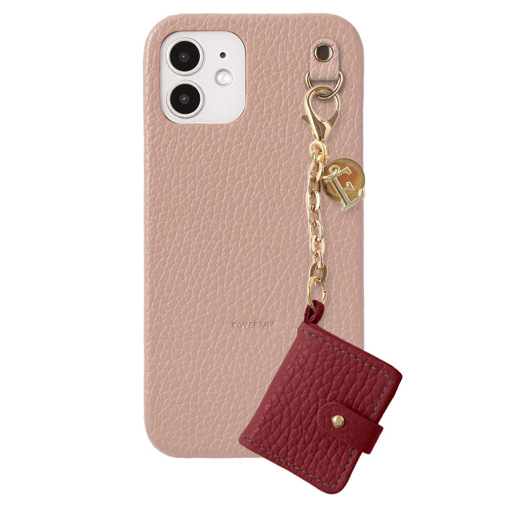 Genuine Leather 32 Colors Italian Shrink Leather Initial Mini Notebook Charm Back Case Xperia Series