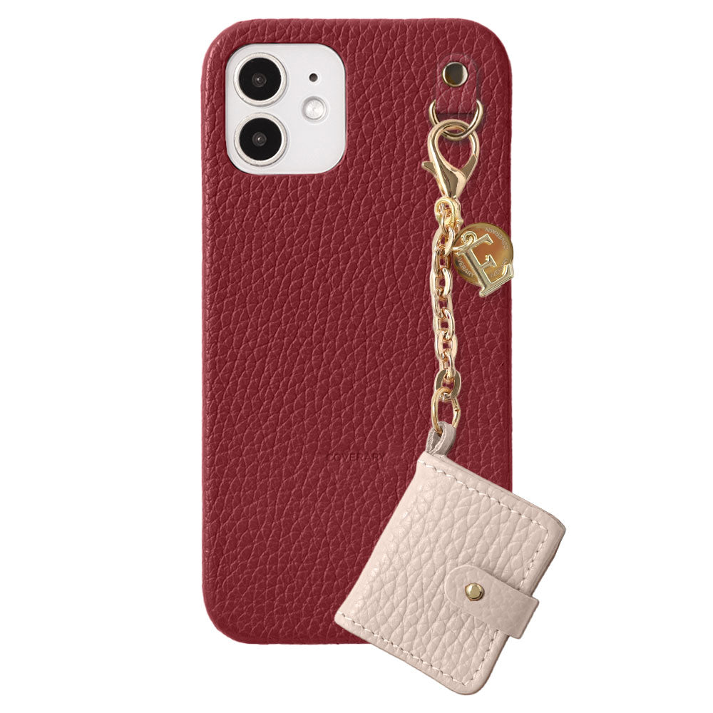 Genuine Leather 32 Colors Italian Shrink Leather Initial Mini Notebook Charm Back Case Xperia Series