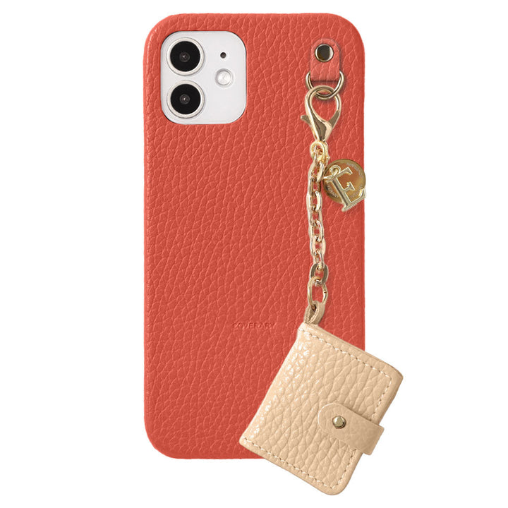 Genuine Leather 32 Colors Italian Shrink Leather Initial Mini Notebook Charm Back Case Xperia Series