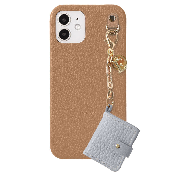 Genuine Leather 32 Colors Italian Shrink Leather Initial Mini Notebook Charm Back Case Xperia Series