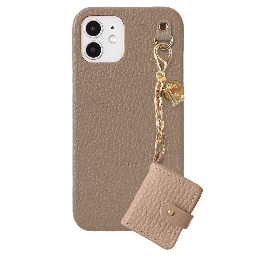 Genuine Leather 32 Colors Italian Shrink Leather Initial Mini Notebook Charm Back Case Xperia Series