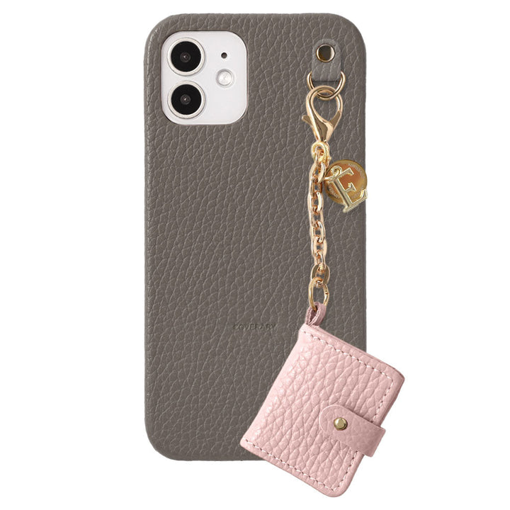 Genuine Leather 32 Colors Italian Shrink Leather Initial Mini Notebook Charm Back Case Xperia Series