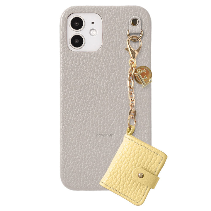 Genuine Leather 32 Colors Italian Shrink Leather Initial Mini Notebook Charm Back Case Xperia Series