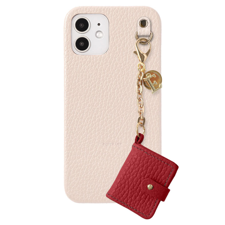 Genuine Leather 32 Colors Italian Shrink Leather Initial Mini Notebook Charm Back Case Xperia Series