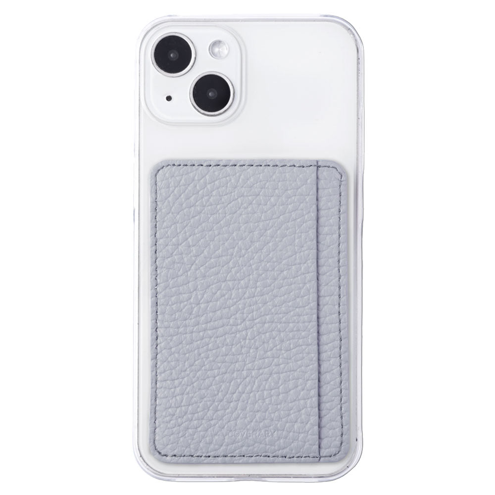 クリアケース 本革 32色 イタリアンシュリンクレザー カード収納 ポケット付き 背面ケース iPhoneシリーズ