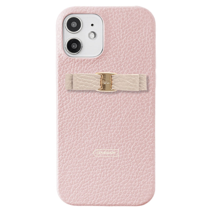 Genuine leather 32 colors Italian shrink leather simple ribbon decoration back case Google Pixel series