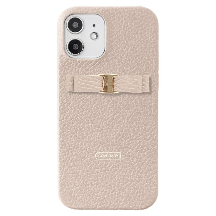 Cuir véritable 32 couleurs cuir italien grainé simple décoration ruban coque arrière