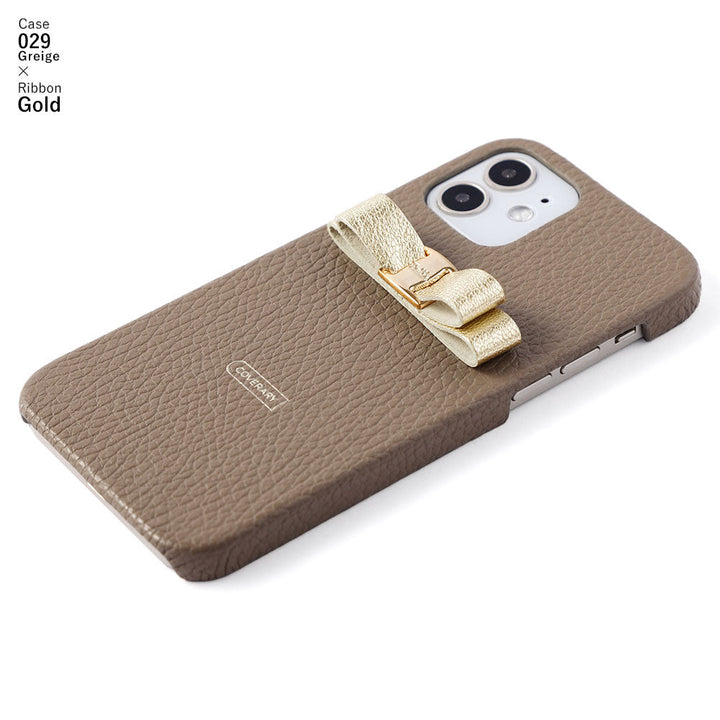 Genuine leather 32 colors Italian shrink leather shiny ribbon decoration back case Google Pixel series