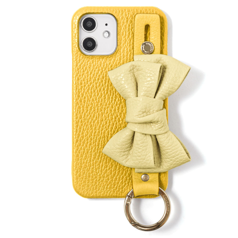 Genuine leather 32 colors Italian shrink leather double ribbon with hand belt back case AQUOS series