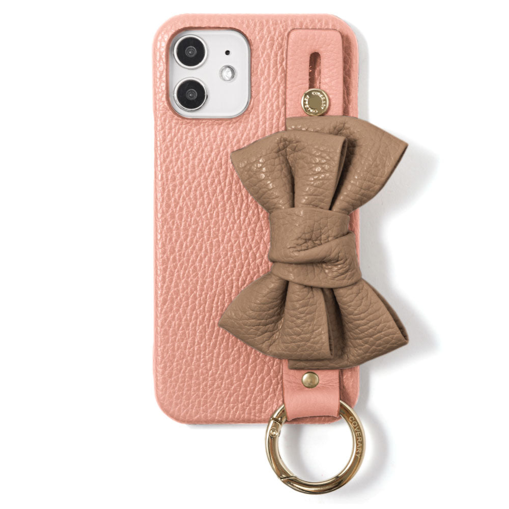 Genuine leather 32 colors Italian shrink leather double ribbon with hand belt back case AQUOS series