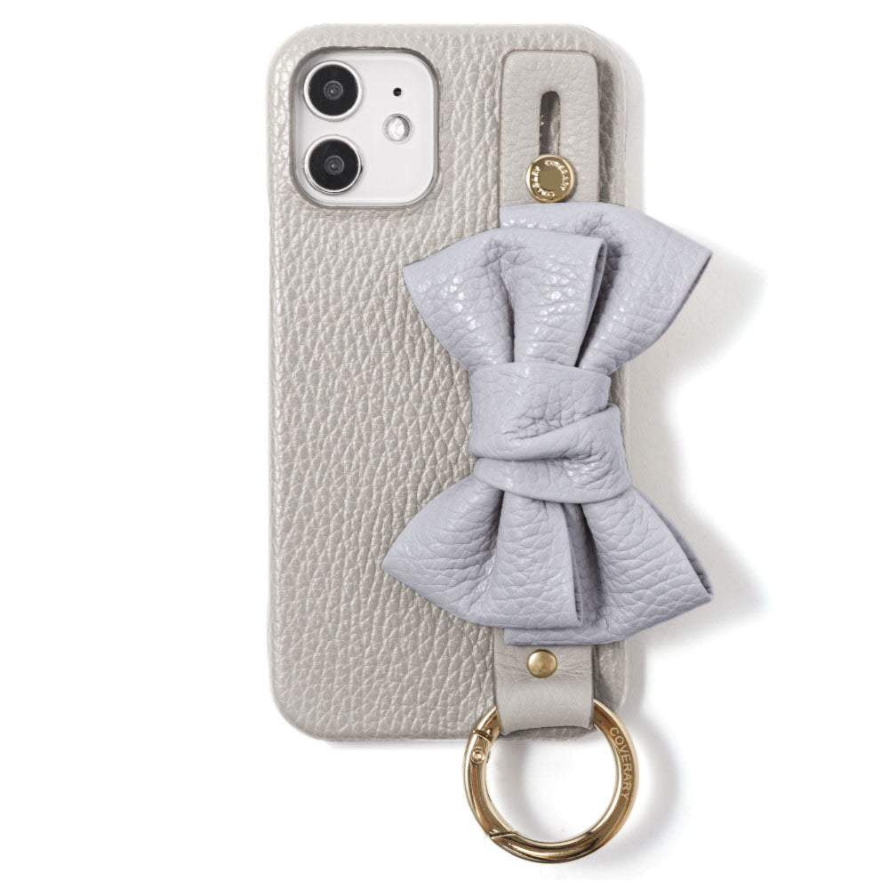 Genuine leather 32 colors Italian shrink leather double ribbon with hand belt back case AQUOS series