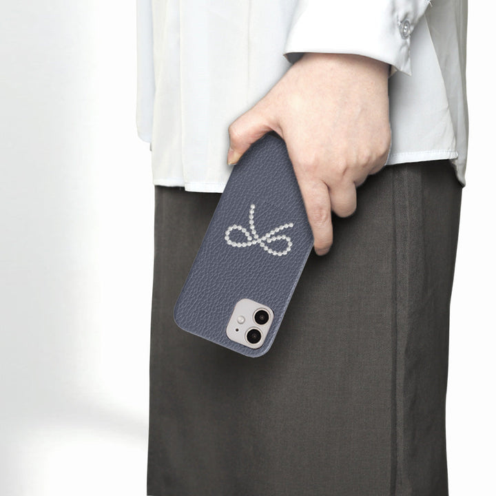 Genuine Leather 32 Colors Italian Shrink Leather Stick Ribbon Decoration Back Case for Xperia Series