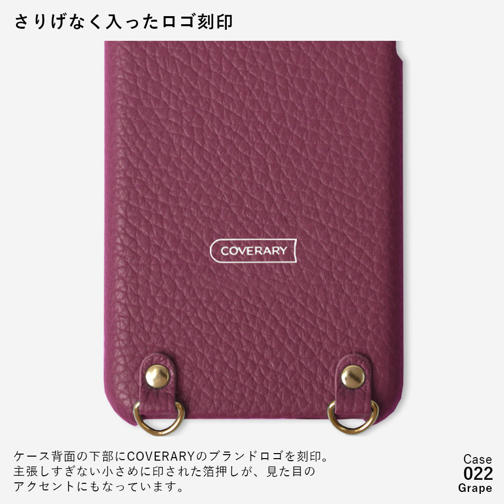 Genuine leather 32 colors Italian shrink leather with shoulder strap flower initial charm back case Galaxy series