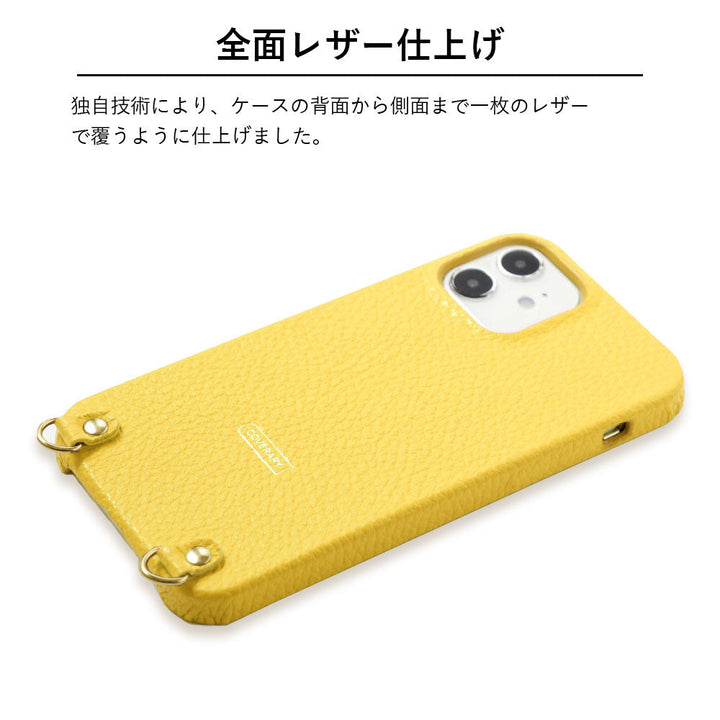 Genuine leather 32 colors Italian shrink leather with tulle shoulder strap back case Google Pixel series