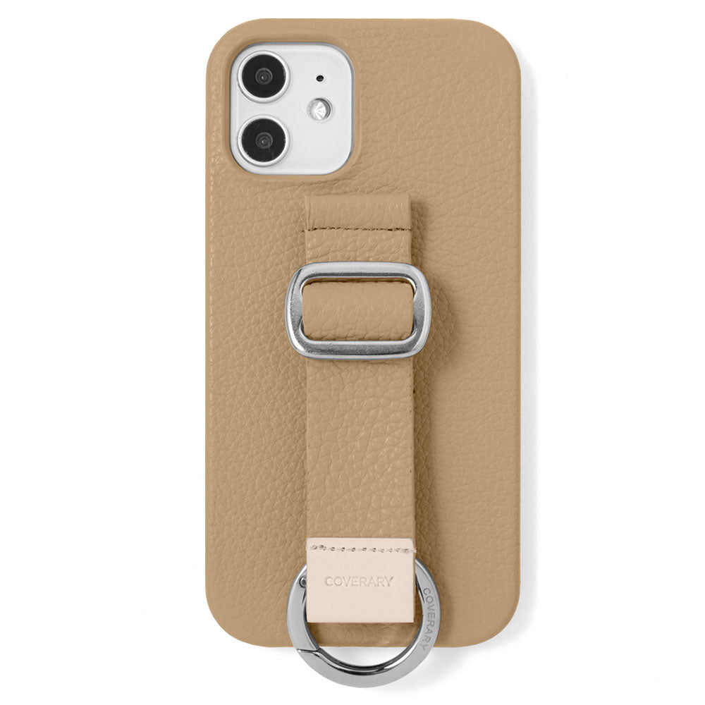 Cuir véritable 32 couleurs cuir italien grainé avec ceinture à boucle étui arrière (type adhésif) série Xperia