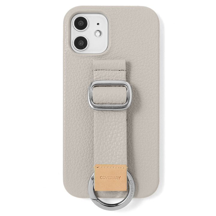 Cuir véritable 32 couleurs cuir italien grainé avec ceinture à boucle étui arrière (type adhésif) série Xperia