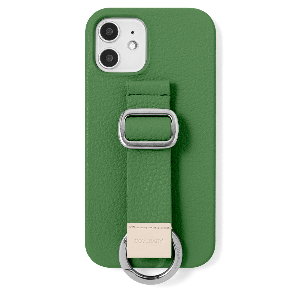 Genuine leather 32 colors Italian shrink leather with buckle belt back case (adhesive type) AQUOS series