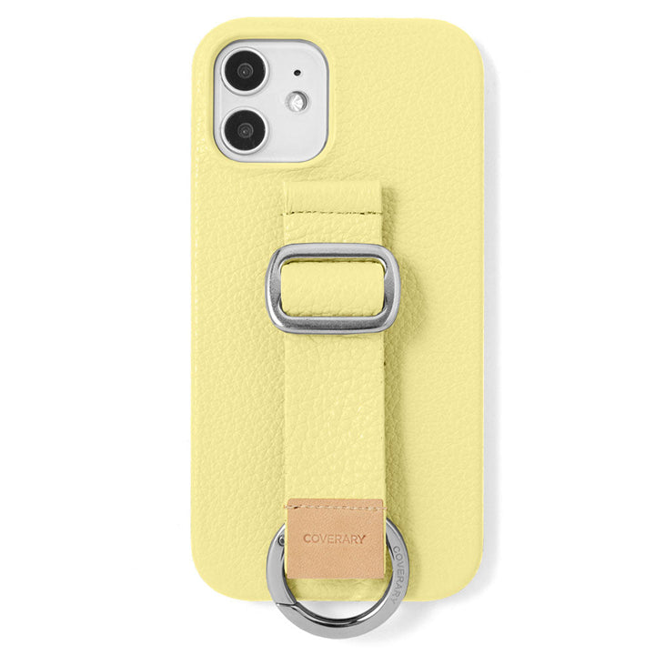 Cuir véritable 32 couleurs cuir italien grainé avec ceinture à boucle étui arrière (type adhésif) série Xperia