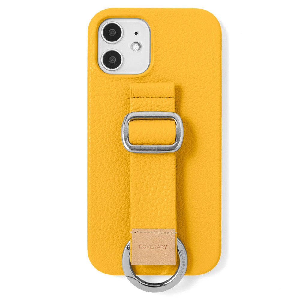 Cuir véritable 32 couleurs cuir italien grainé avec ceinture à boucle étui arrière (type adhésif) série Xperia