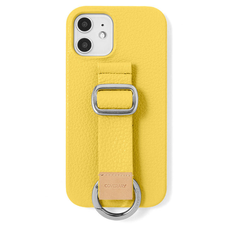 Cuir véritable 32 couleurs cuir italien grainé avec ceinture à boucle étui arrière (type adhésif) série Xperia