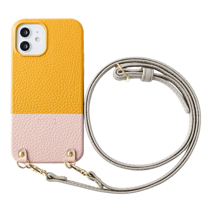 Cuir véritable 32 couleurs Cuir italien grainé Bicolore au choix Avec bandoulière Étui arrière Série Google Pixel