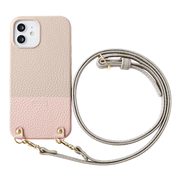 Cuir véritable 32 couleurs Cuir italien grainé Bicolore au choix Avec bandoulière Étui arrière Série Google Pixel