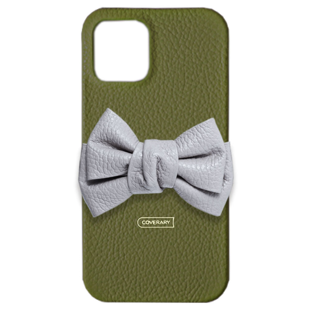 Cuir véritable 32 couleurs cuir italien grainé double nœud décor coque arrière série Xperia