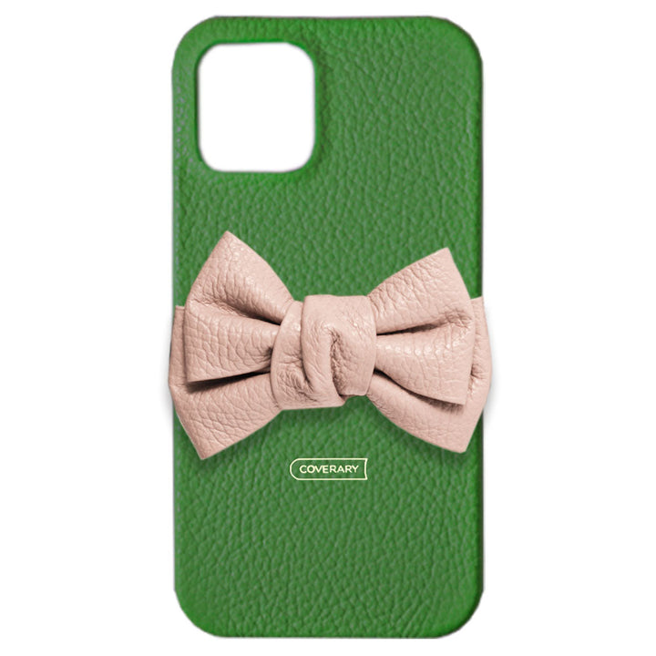 Cuir véritable 32 couleurs cuir italien grainé double nœud décor coque arrière série Xperia