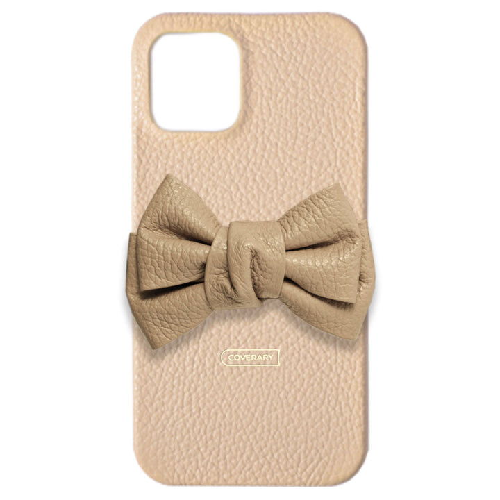 Cuir véritable 32 couleurs cuir italien grainé double nœud décor coque arrière série Xperia