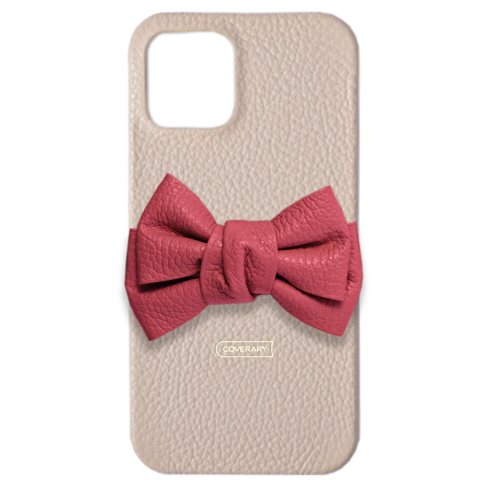 Cuir véritable 32 couleurs cuir italien grainé double nœud décor coque arrière série Xperia