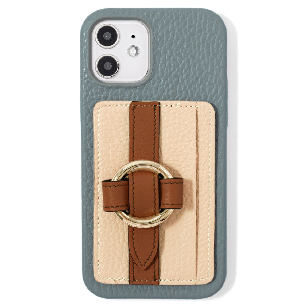 本革 32色 イタリアンシュリンクレザー カード収納 リングバックルベルト付き 背面ケース Google Pixelシリーズ