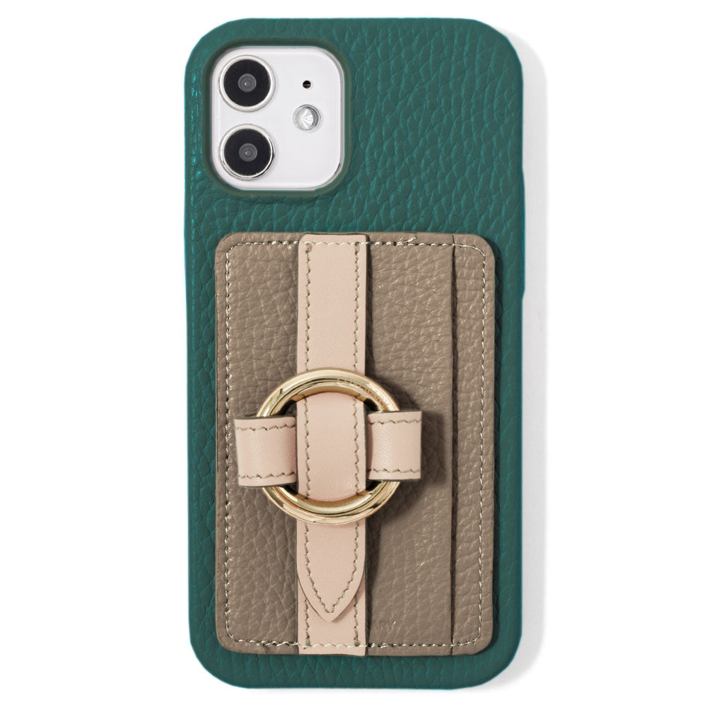 本革 32色 イタリアンシュリンクレザー カード収納 リングバックルベルト付き 背面ケース Google Pixelシリーズ