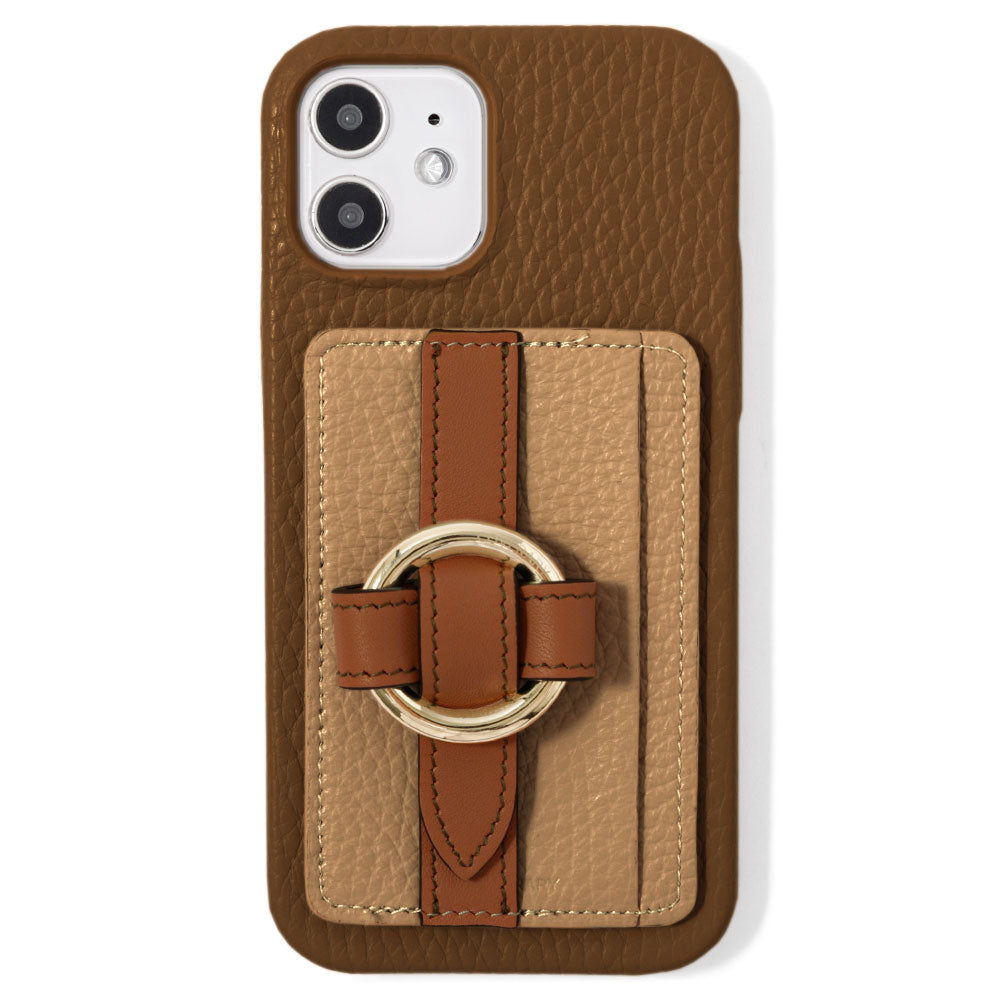 本革 32色 イタリアンシュリンクレザー カード収納 リングバックルベルト付き 背面ケース Google Pixelシリーズ