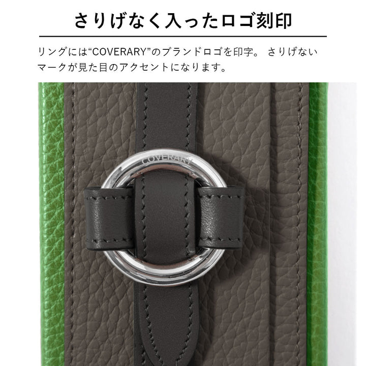 本革 32色 イタリアンシュリンクレザー カード収納 リングバックルベルト付き 背面ケース Google Pixelシリーズ