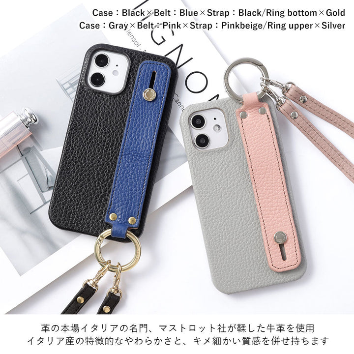 Genuine leather 32 colors Italian shrink leather with hand belt & shoulder strap back case for Google Pixel series