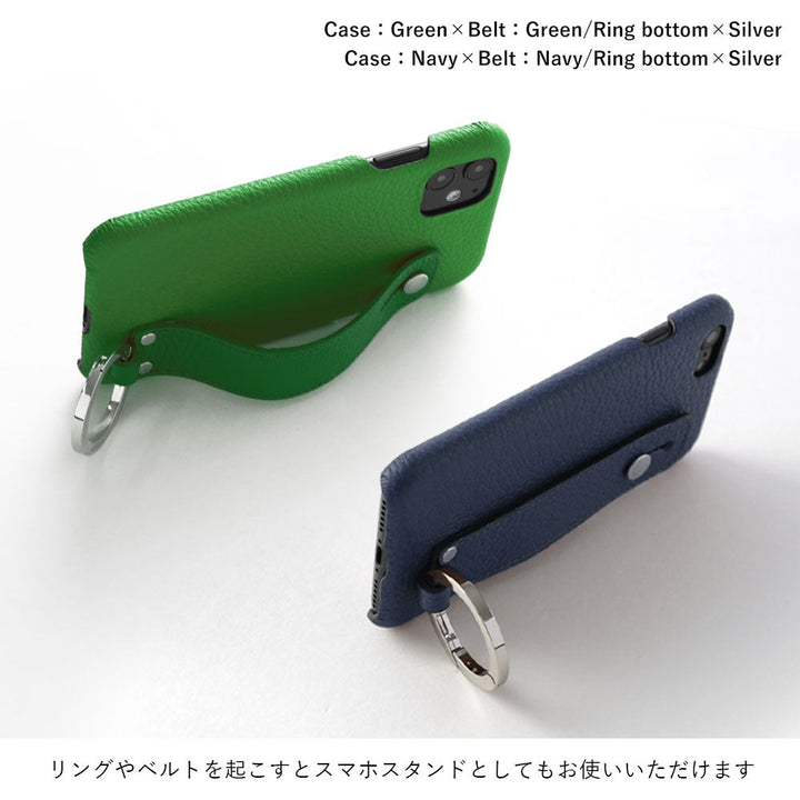 Cuir véritable 32 couleurs cuir italien grainé avec poignée et bandoulière étui arrière série AQUOS