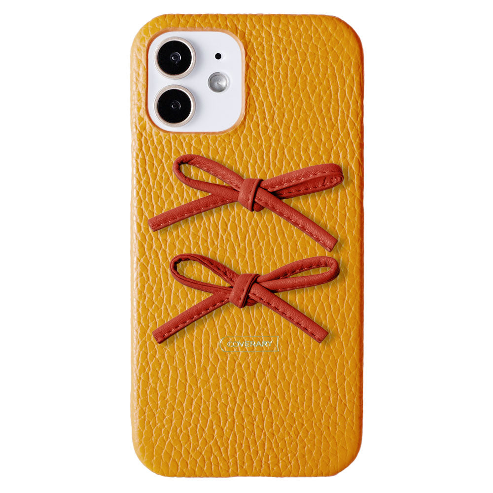 Genuine leather 32 colors Italian shrink leather leather cord ribbon back case AQUOS series