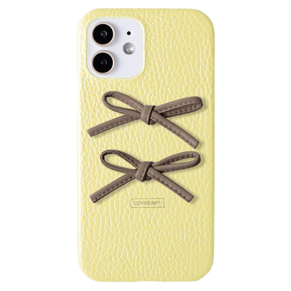 Genuine leather 32 colors Italian shrink leather leather cord ribbon back case AQUOS series