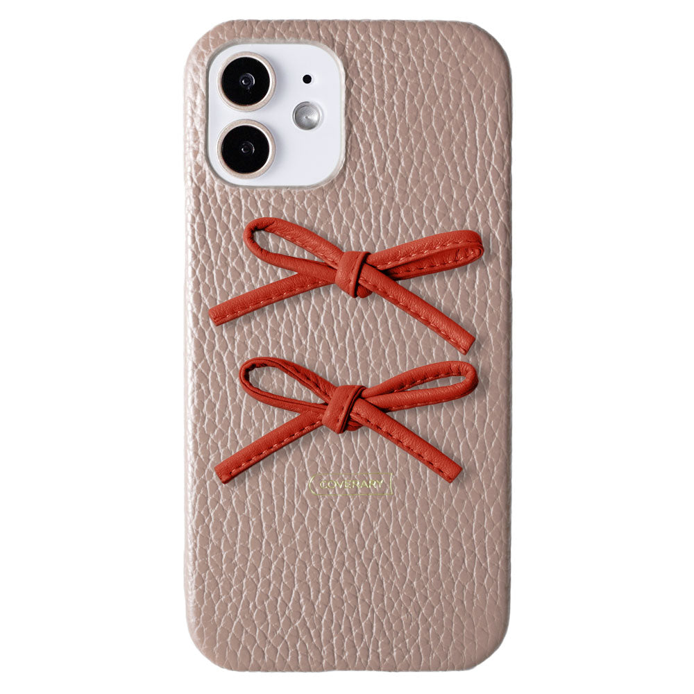 Genuine leather 32 colors Italian shrink leather leather cord ribbon back case Xperia series