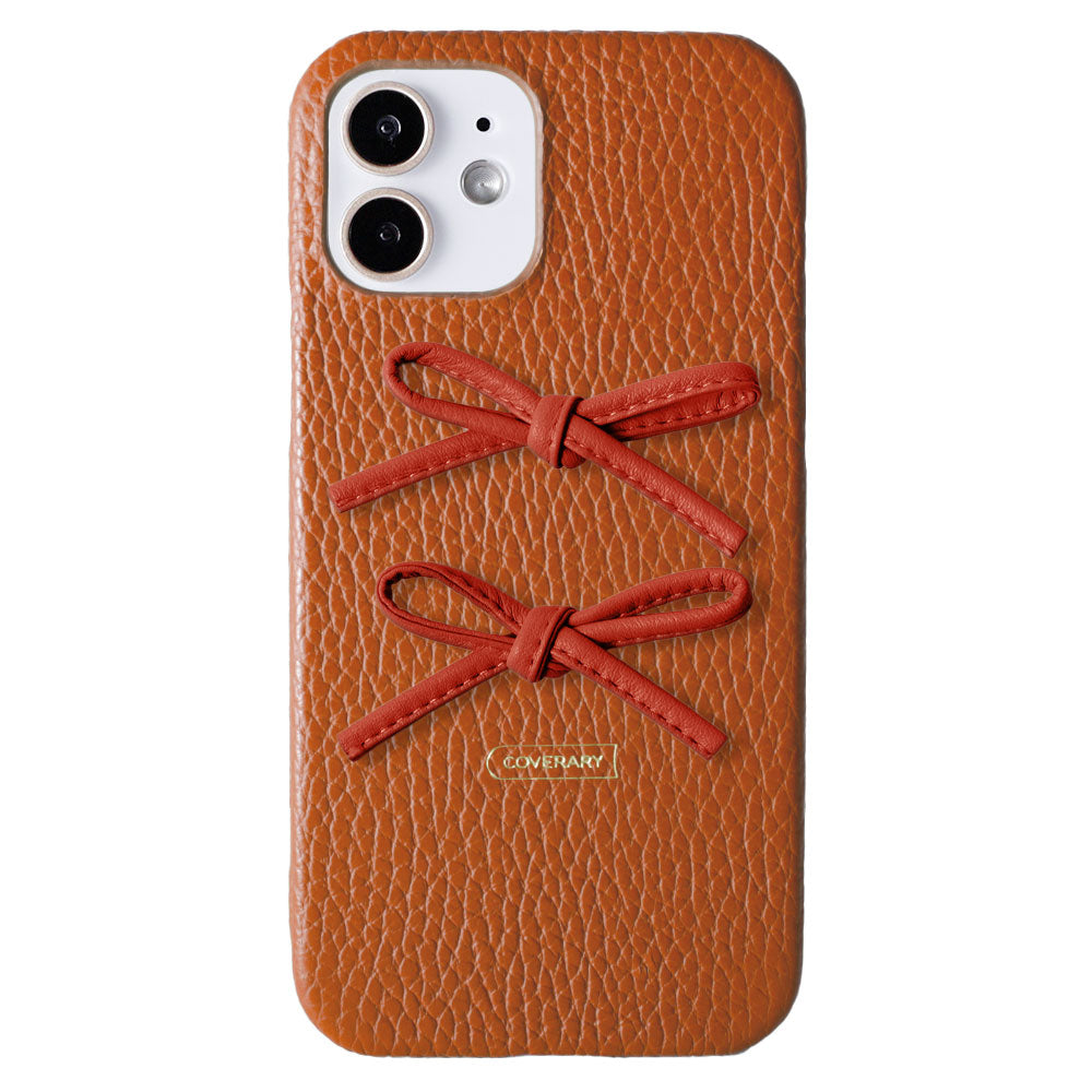 Genuine leather 32 colors Italian shrink leather leather cord ribbon back case AQUOS series