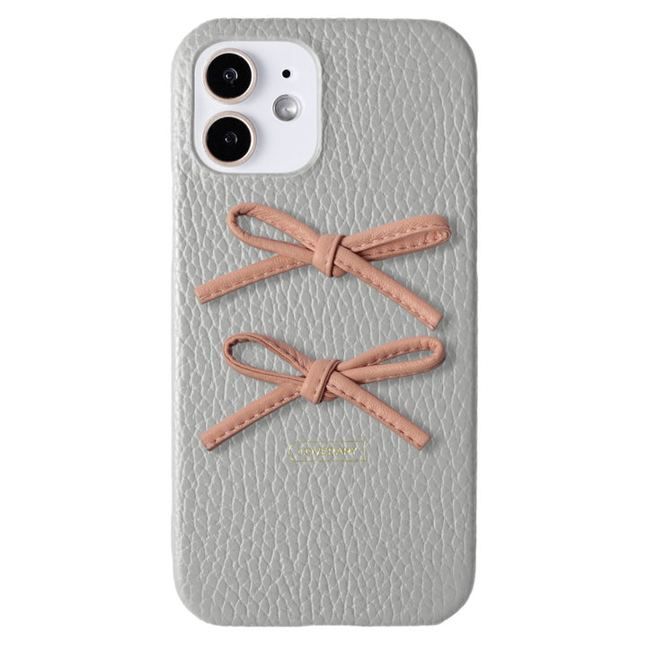 Genuine leather 32 colors Italian shrink leather leather cord ribbon back case