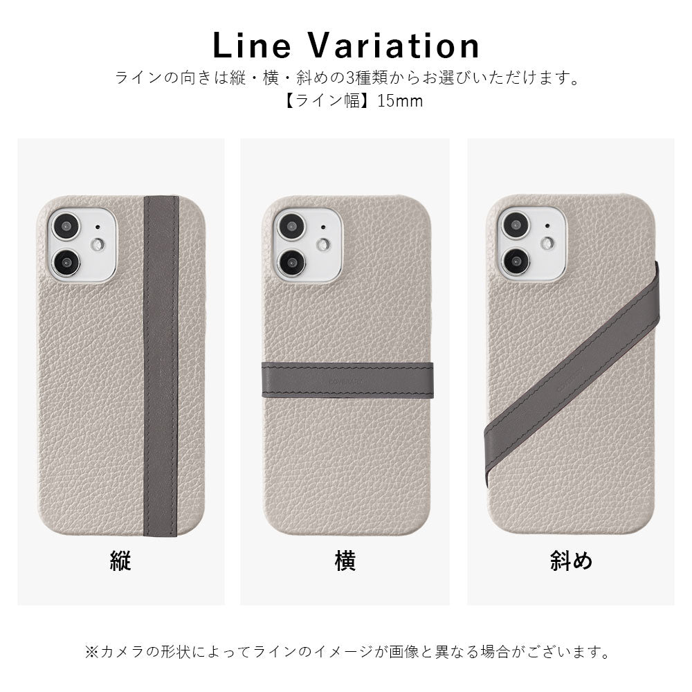 本革 32色 イタリアンシュリンクレザー アクセントライン 背面ケース Google Pixelシリーズ