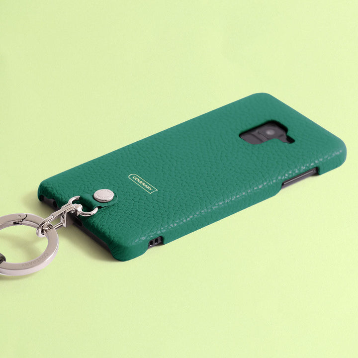 Self-designed ring shoulder strap back case genuine leather 32 colors Italian shrink leather