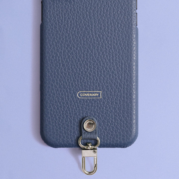 Self-designed ring shoulder strap back case genuine leather 32 colors Italian shrink leather