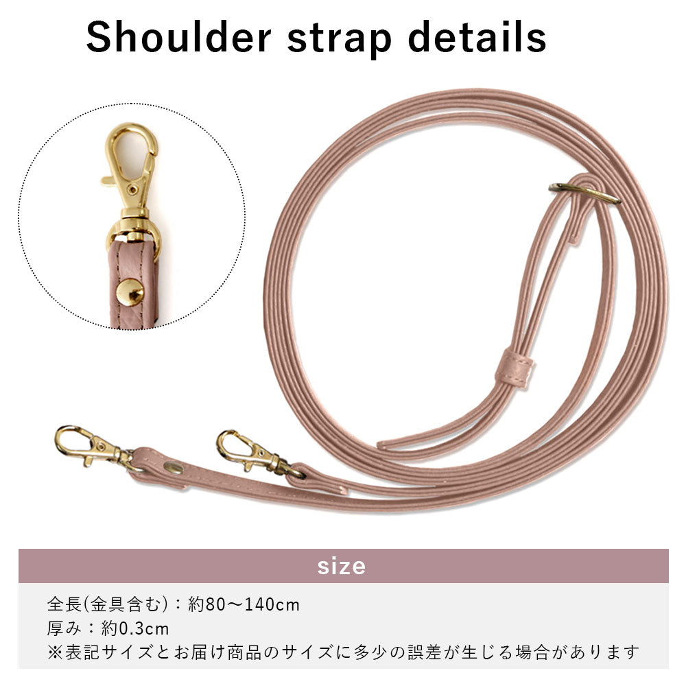 Genuine leather 32 colors Italian shrink leather with mirror & smartphone ring & shoulder strap attached back case Galaxy series