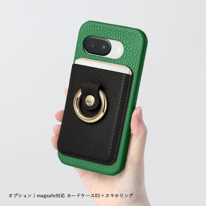 本革レザー スマホケース 背面カバー 全機種対応 MagSafe対応 32色 イタリアンシュリンクレザー
